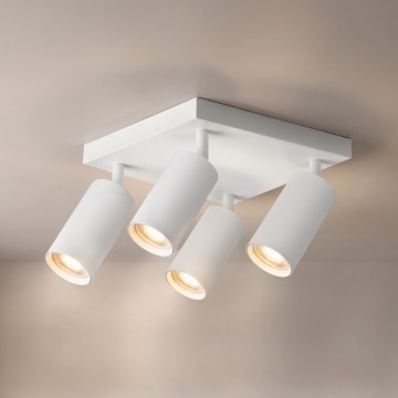 Brilagi - Luminária de focos SELE SQUARE 4xGU10/30W/230V branca