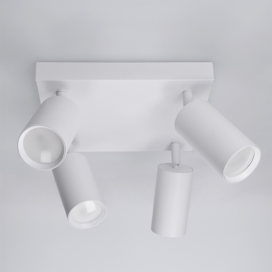 Brilagi - Luminária de focos SELE SQUARE 4xGU10/30W/230V branca