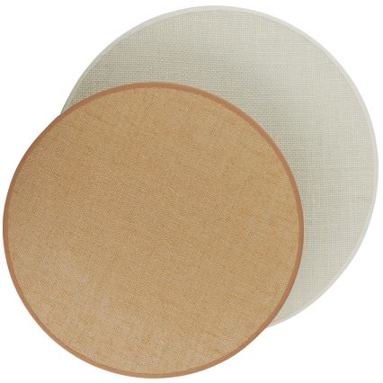 Brilagi - Luminária de parede CIRCLES 1xE27/15W/230V 35x32 cm bege/creme