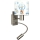 Brilagi - Luminária de parede infantil LED flexível BOBO 1xE27/25W/230V + LED/3W cromo mate/branco/azul/ursinhos