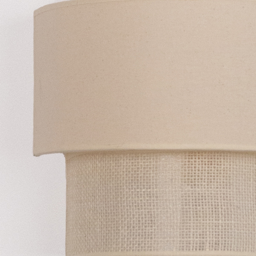 Brilagi - Luminária de parede LED BOHO ECO 1xE27/10W/230V cor creme