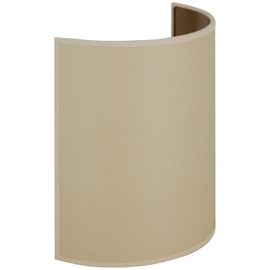 Brilagi - Luminária de parede SEMI 1xE27/15W/230V diâmetro 20 cm bege