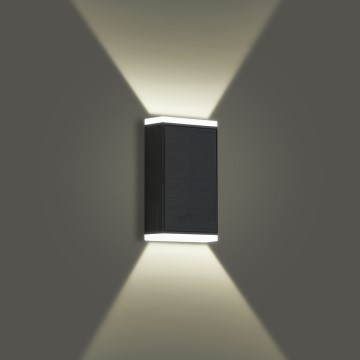 Brilagi - Luminária de parede solar LED SUN GUARD LED/2W/3,7V 2000 mAh IP45