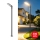 Brilagi - Luminária de rua LED para exterior com poste articulado de 3 m URBANLIGHT LED/100W/230V preta IP65