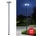 Brilagi - Luminária de rua LED para exterior com poste de 4 m URBANSPARK LED/120W/230V antracite IP65