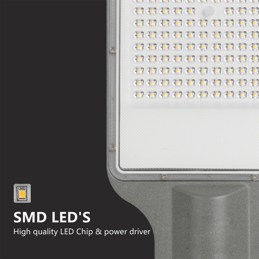Brilagi - Luminária de Rua LED para Exterior URBANLIGHT LED/100W/230V cinzenta IP65