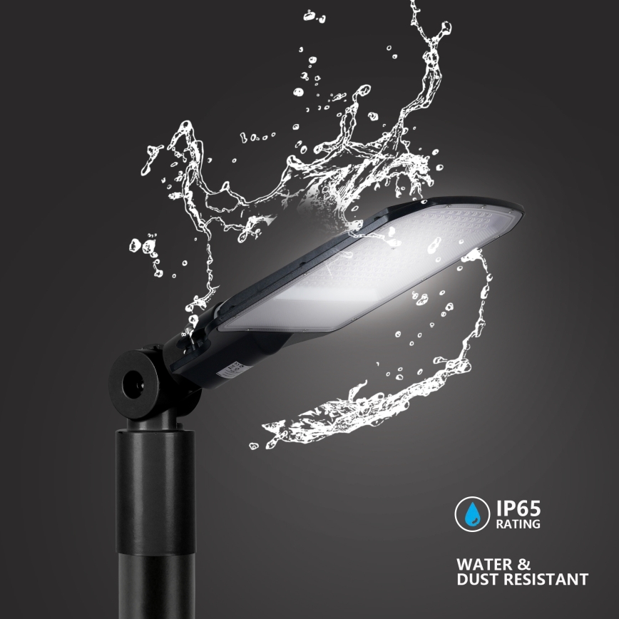 Brilagi - Luminária de rua LED para exterior URBANLIGHT LED/100W/230V preta IP65