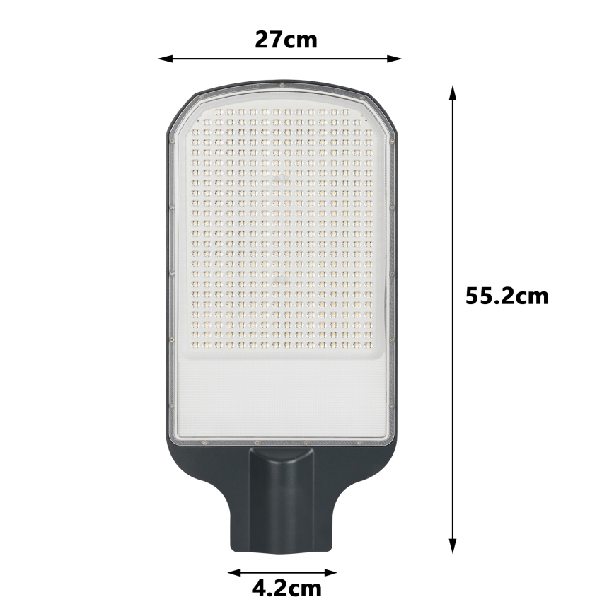 Brilagi - Luminária de rua LED para exterior URBANLIGHT LED/200W/230V antracite IP65