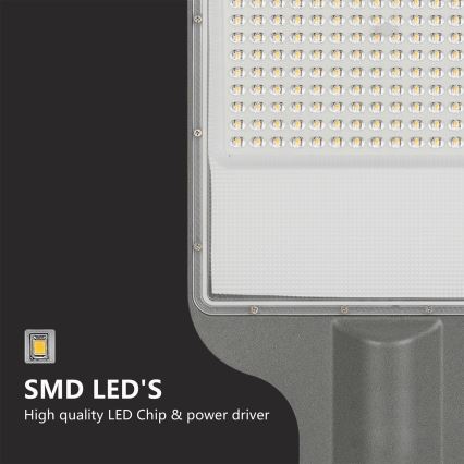 Brilagi - Luminária de rua LED para exterior URBANLIGHT LED/200W/230V cinzenta IP65