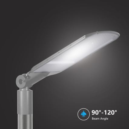 Brilagi - Luminária de rua LED para exterior URBANLIGHT LED/200W/230V cinzenta IP65