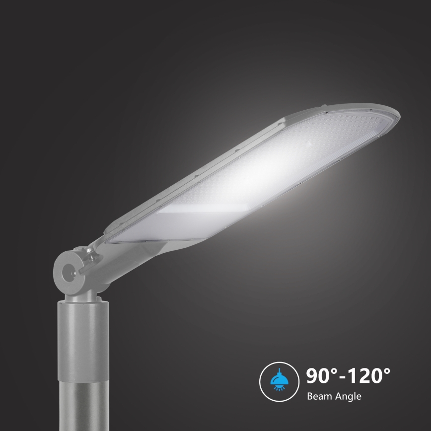 Brilagi - Luminária de rua LED para exterior URBANLIGHT LED/200W/230V cinzenta IP65