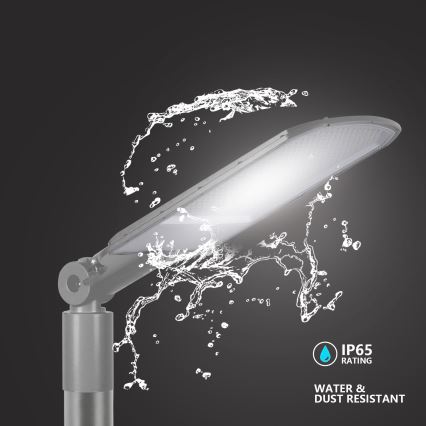 Brilagi - Luminária de rua LED para exterior URBANLIGHT LED/200W/230V cinzenta IP65