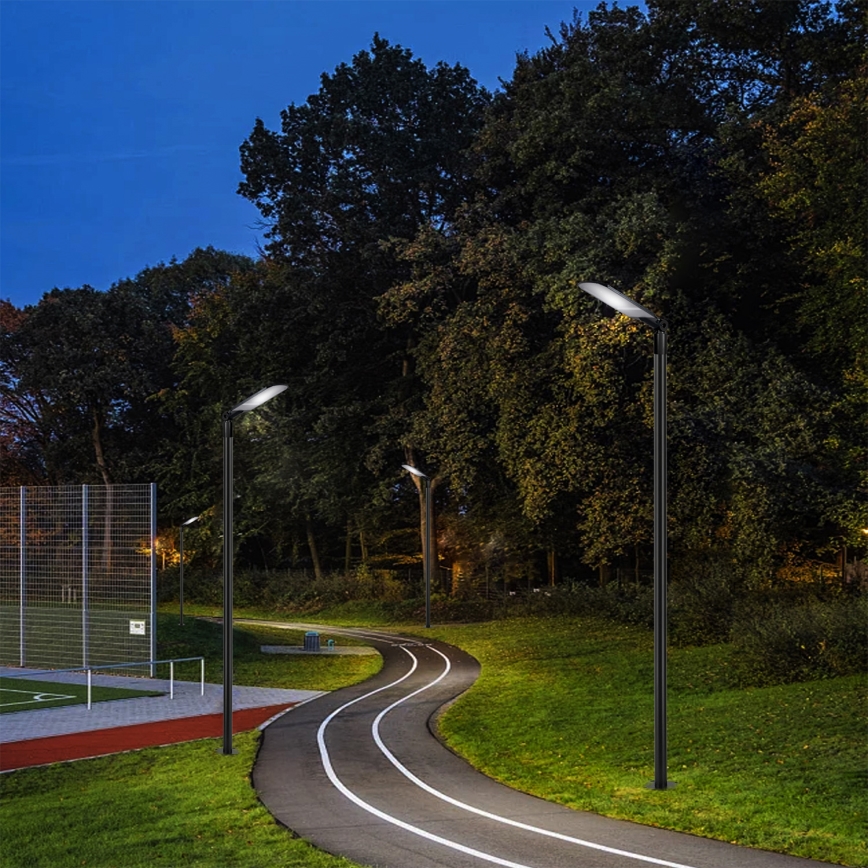 Brilagi - Luminária de rua LED para exterior URBANLIGHT LED/200W/230V preta IP65