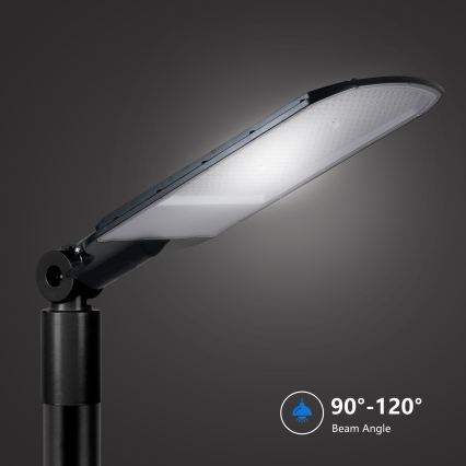 Brilagi - Luminária de rua LED para exterior URBANLIGHT LED/200W/230V preta IP65