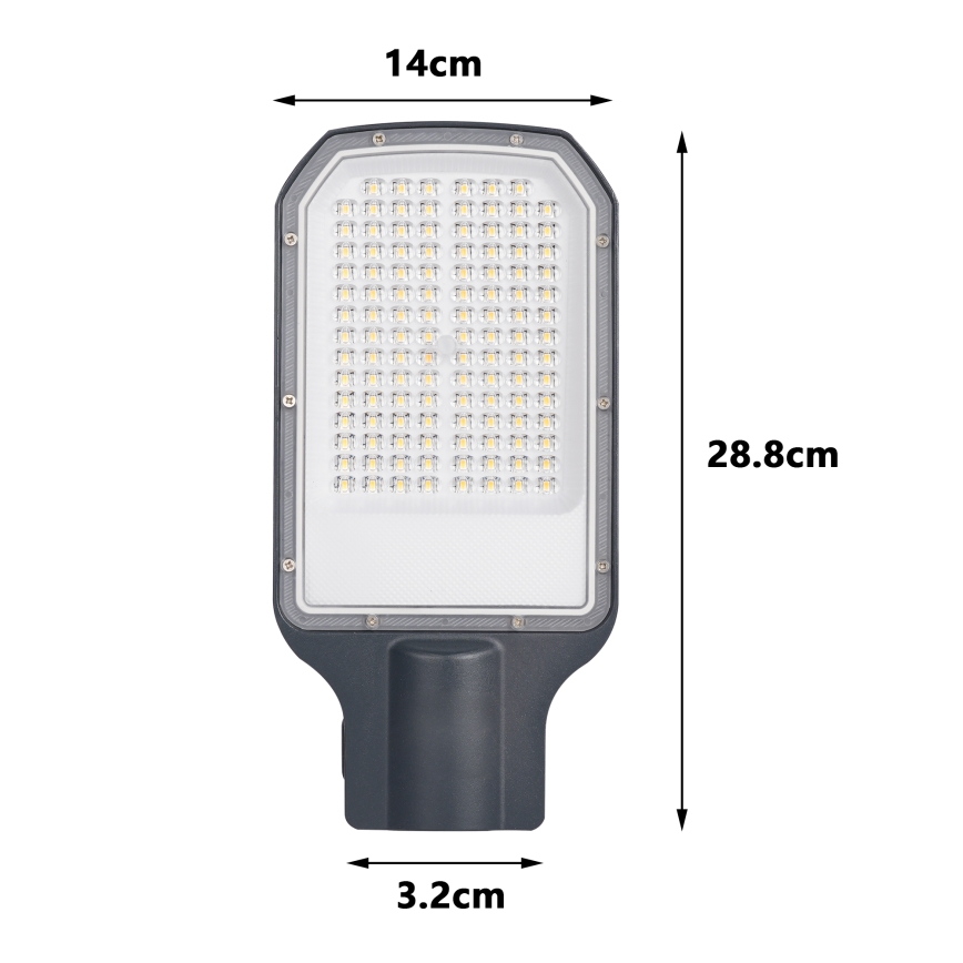Brilagi - Luminária de rua LED para exterior URBANLIGHT LED/50W/230V antracite IP65