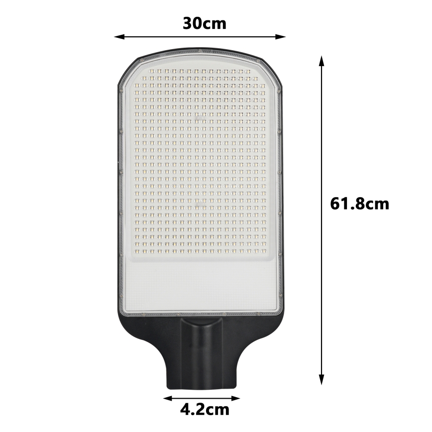 Brilagi - Luminária de rua LED URBANLIGHT LED/250W/230V preta IP65