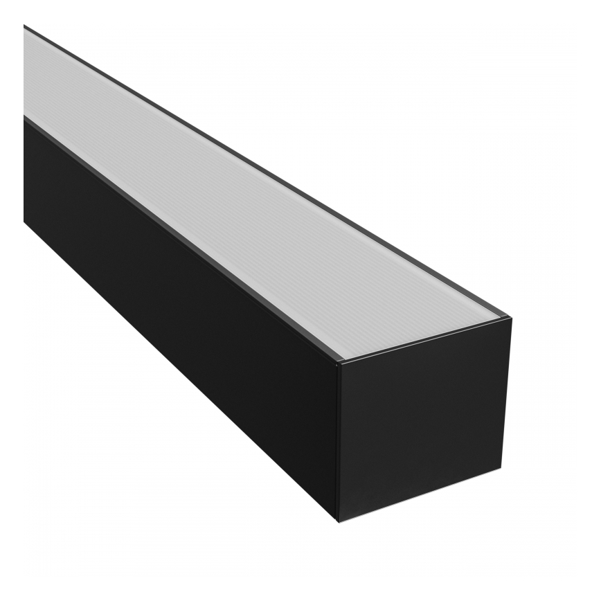 Brilagi - Luminária LED de teto sobreposta FULLDAY LED/20/30/40W/230V 2700/4000/6000K 120 cm UGR19 preta