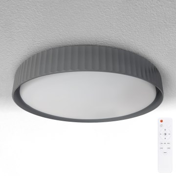 Brilagi - Luminária de tecto LED dimerizável LUCIA LED/60W/230V 3000-6500K diâmetro 59 cm cinzenta + controlo remoto