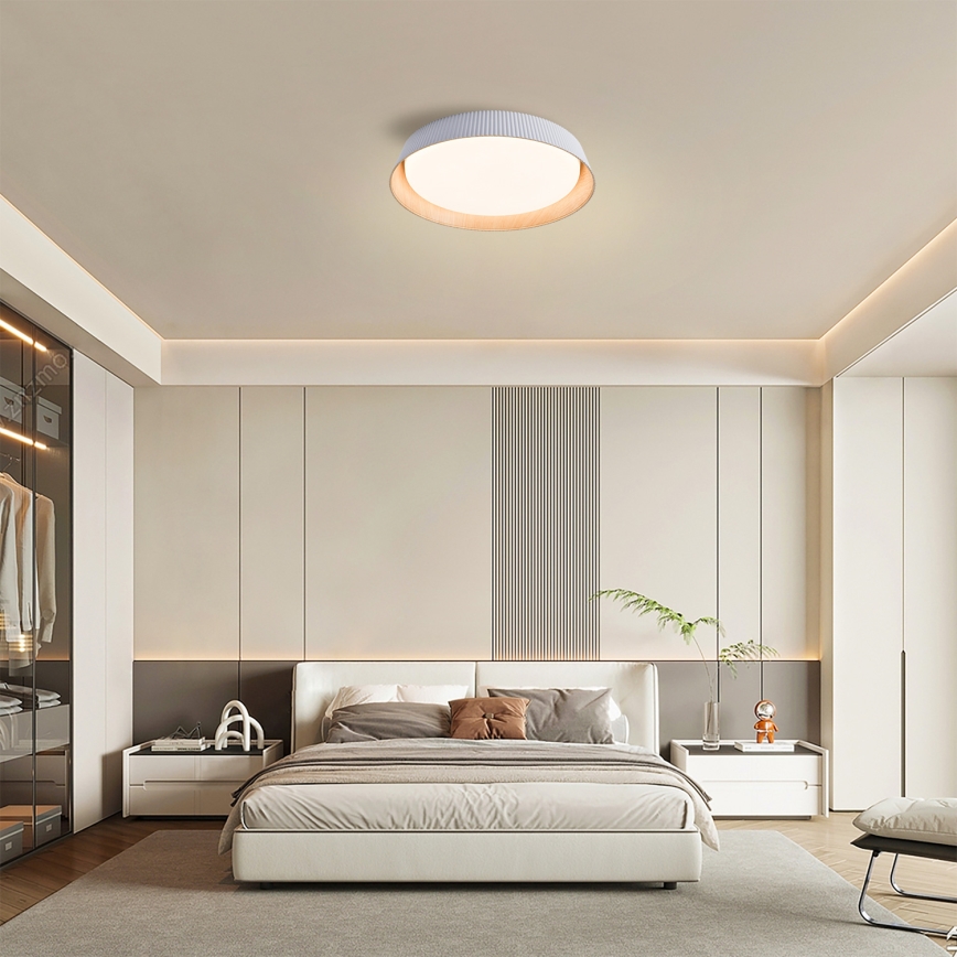 Brilagi - Candeeiro de teto LED regulável ORINO LED/54W/230V 3000-6000K branco diâmetro 43 cm + controlo remoto