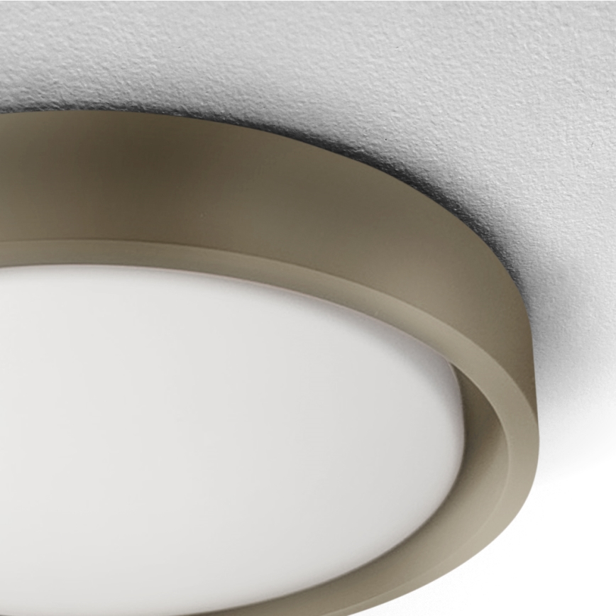 Brilagi - Luminária de tecto LED MATTEO LED/24W/230V, diâmetro 31 cm, taupe