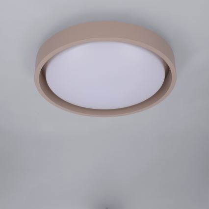 Brilagi - Luminária de tecto LED MATTEO LED/24W/230V, diâmetro 31 cm, taupe