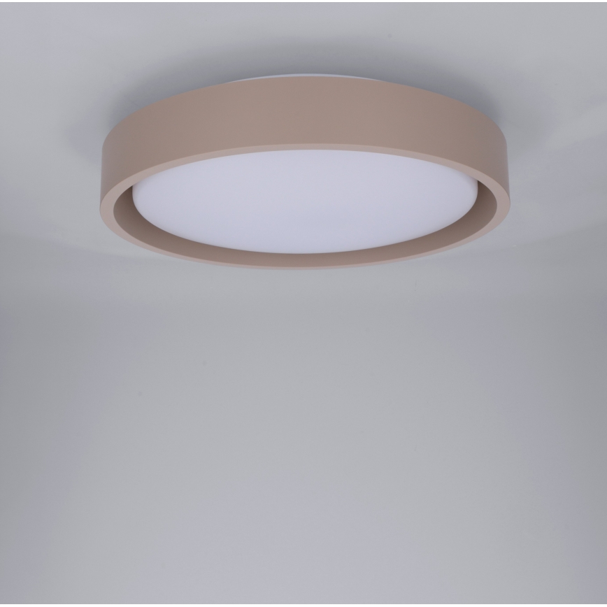 Brilagi - Luminária de tecto LED MATTEO LED/24W/230V, diâmetro 31 cm, taupe