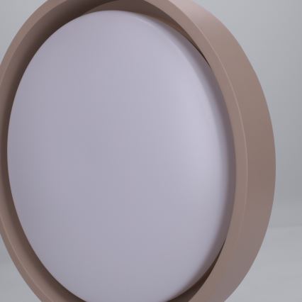 Brilagi - Luminária de tecto LED MATTEO LED/24W/230V, diâmetro 31 cm, taupe
