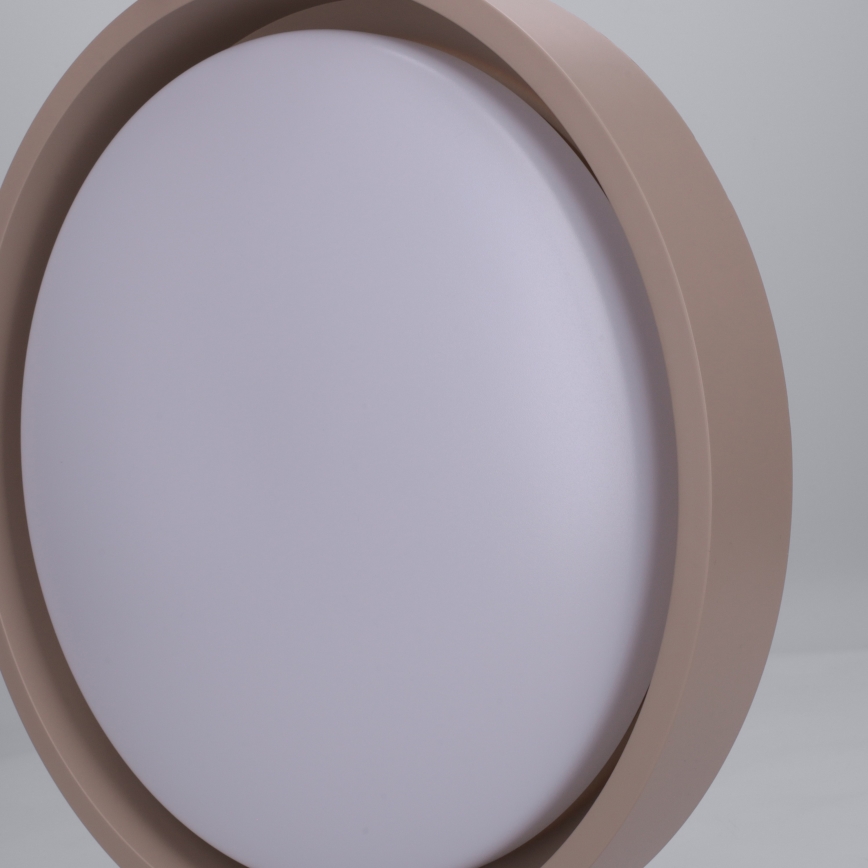 Brilagi - Luminária de tecto LED MATTEO LED/24W/230V, diâmetro 31 cm, taupe