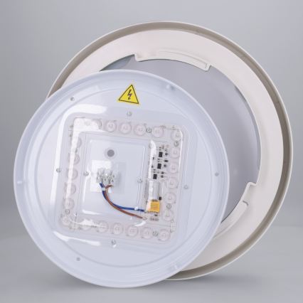 Brilagi - Luminária de tecto LED MATTEO LED/24W/230V, diâmetro 31 cm, taupe