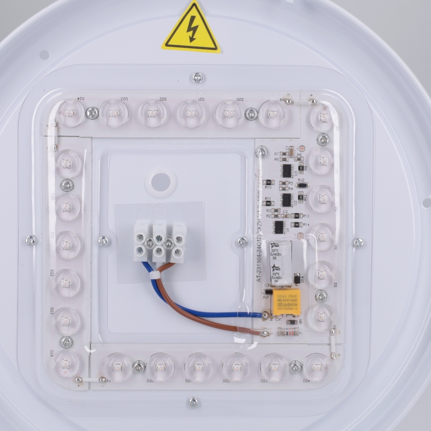 Brilagi - Luminária de tecto LED MATTEO LED/24W/230V, diâmetro 31 cm, taupe