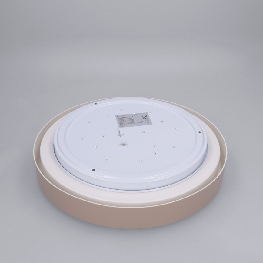 Brilagi - Luminária de tecto LED MATTEO LED/24W/230V, diâmetro 31 cm, taupe
