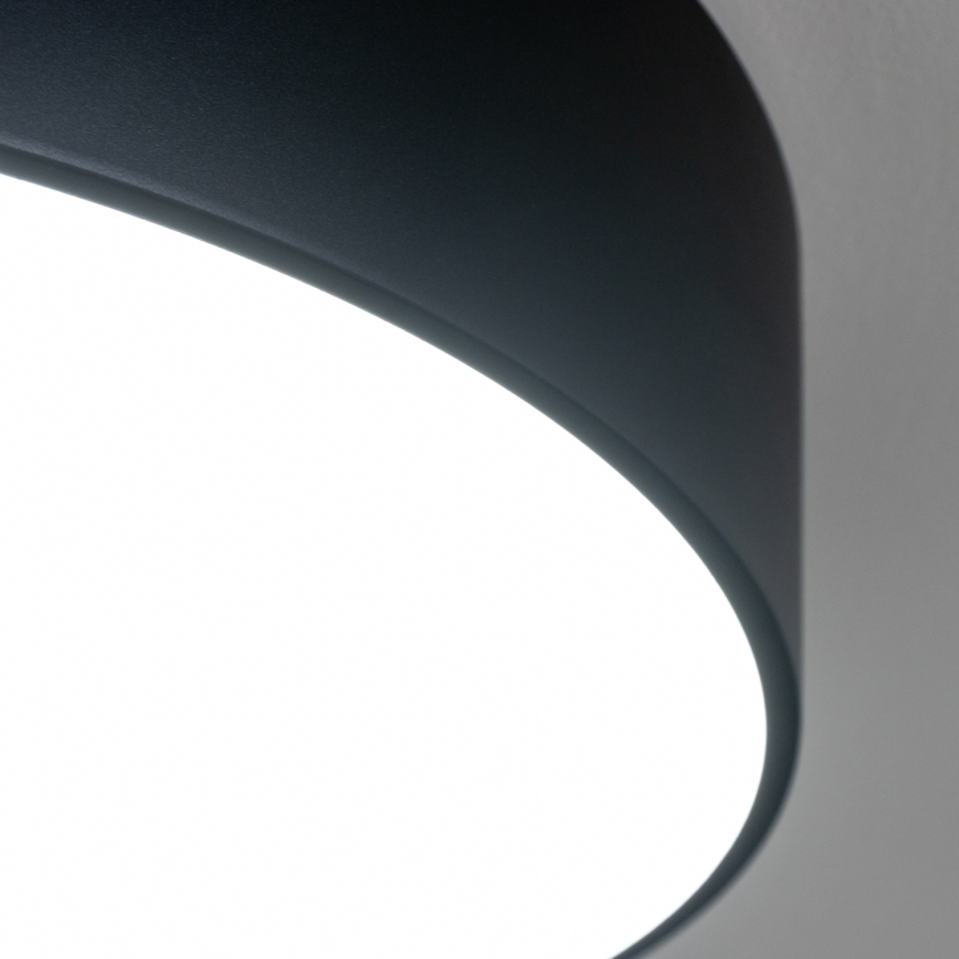 Brilagi - Luminária de tecto para casa de banho POOL 4xE27/15W/230V Ø 50 cm IP54 preta