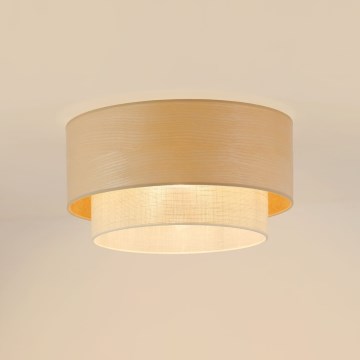 Brilagi - Luminária de teto ARIZONA BOHO 1xE27/15W/230V diâmetro 45 cm bege