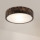 Brilagi - Luminária de teto CARVALHO SMOKEY 2xE27/60W/230V, carvalho, Ø 37,5 cm