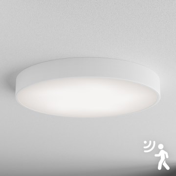 Brilagi - Luminária de teto com sensor CLARE, 5x soquetes E27, 24W/230V, diâmetro 60 cm, branca