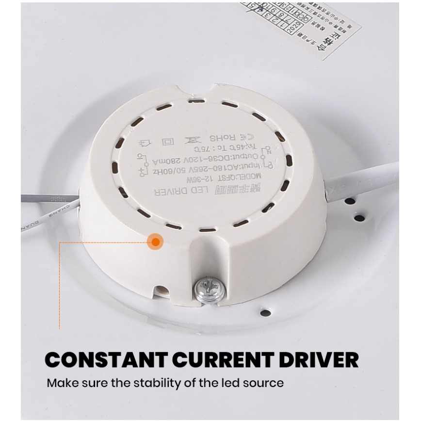 Brilagi - Plafon LED regulável SMART STARS LED/24W/230V Ø 38 cm 3000-6000K Wi-Fi Tuya Beacon + controlo remoto