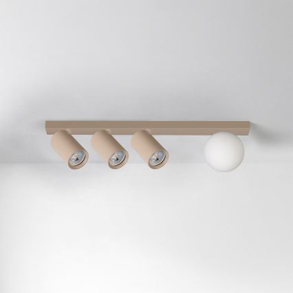 Brilagi - Luminária de teto direcionável SELE BALL 3xGU10/30W/230V + 1xG9/10W bege