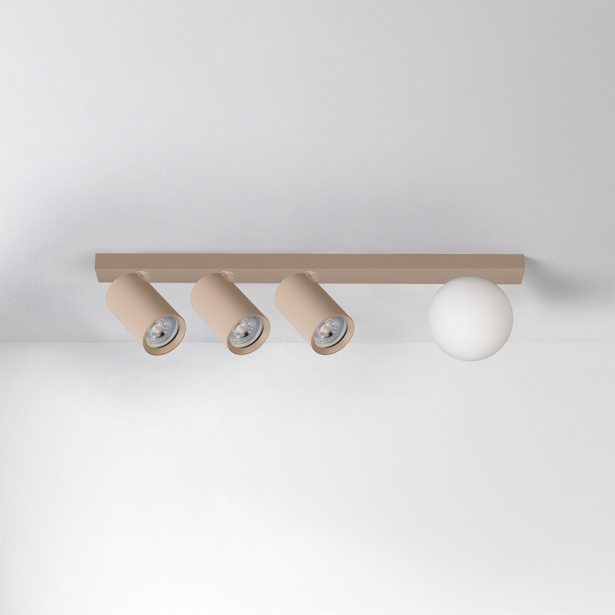Brilagi - Luminária de teto direcionável SELE BALL 3xGU10/30W/230V + 1xG9/10W bege