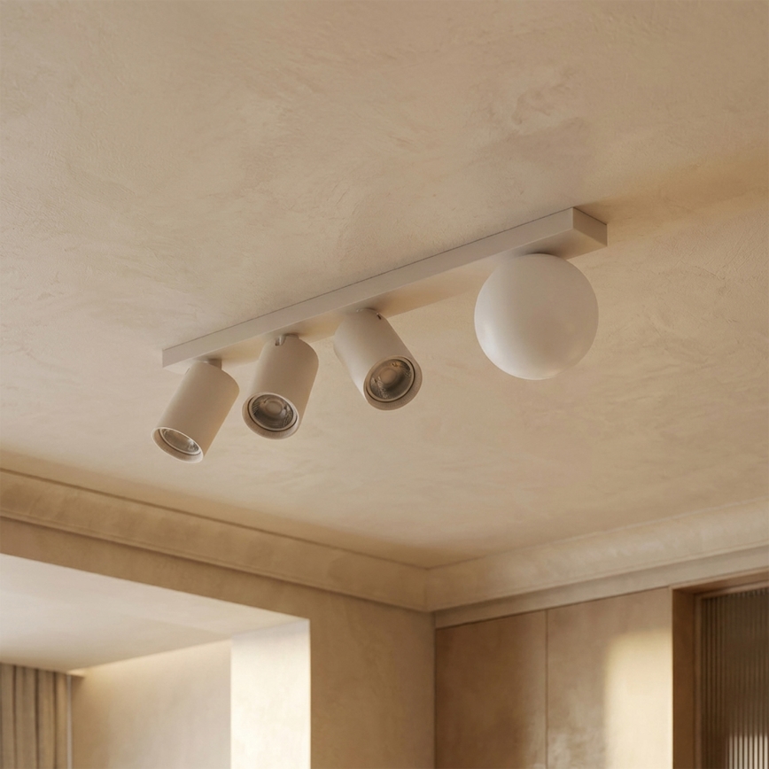 Brilagi - Luminária de teto direcionável SELE BALL 3xGU10/30W/230V + 1xG9/10W bege
