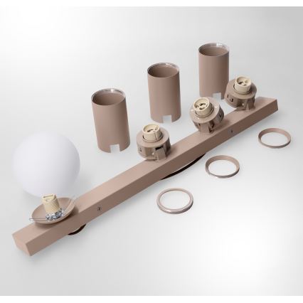 Brilagi - Luminária de teto direcionável SELE BALL 3xGU10/30W/230V + 1xG9/10W bege