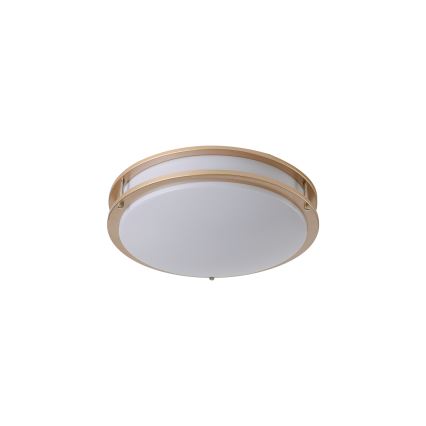 Brilagi - Luminária de teto ELARO 4xE27/40W/230V Ø 41 cm dourada