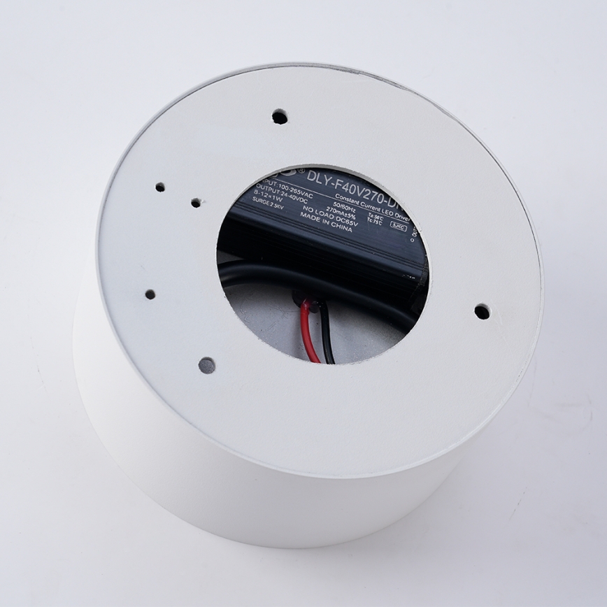 BRILAGI - Luminária de teto exterior LED FORIS LED/14W/230V Ø 12 cm branca IP44