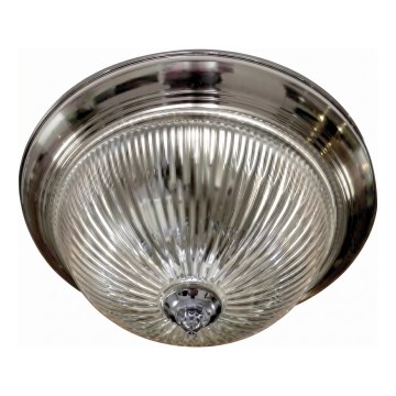 Brilagi - Luminária de teto FRESCO 2xE27/40W/230V Ø 28 cm cromado brilhante