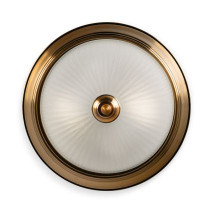 BRILAGI - Luminária de teto FRESCO 2xE27/40W/230V, Ø 28 cm, latão