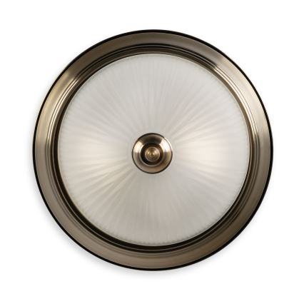 BRILAGI - Luminária de teto FRESCO 2xE27/40W/230V Ø 28 cm latão