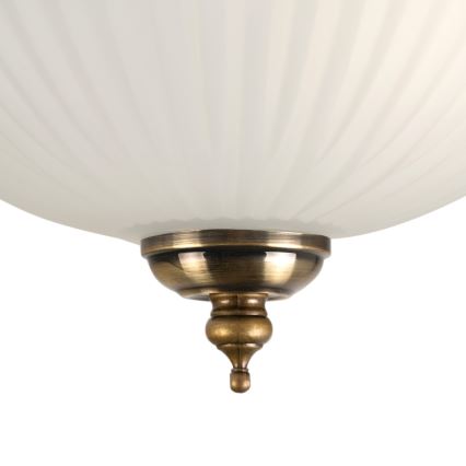 BRILAGI - Luminária de teto FRESCO 2xE27/40W/230V Ø 28 cm latão