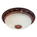 Brilagi - Luminária de teto FRESCO 2xE27/40W/230V Ø 30 cm cobre