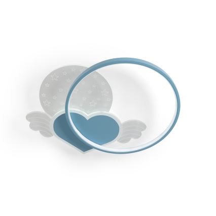 Brilagi - Luminária de teto infantil LOVE LED/48W/230V 3000/4500/6000K azul