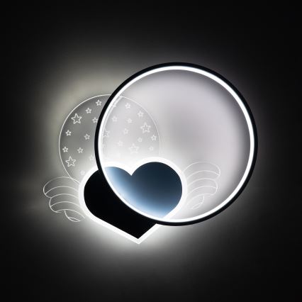 Brilagi - Luminária de teto infantil LOVE LED/48W/230V 3000/4500/6000K azul