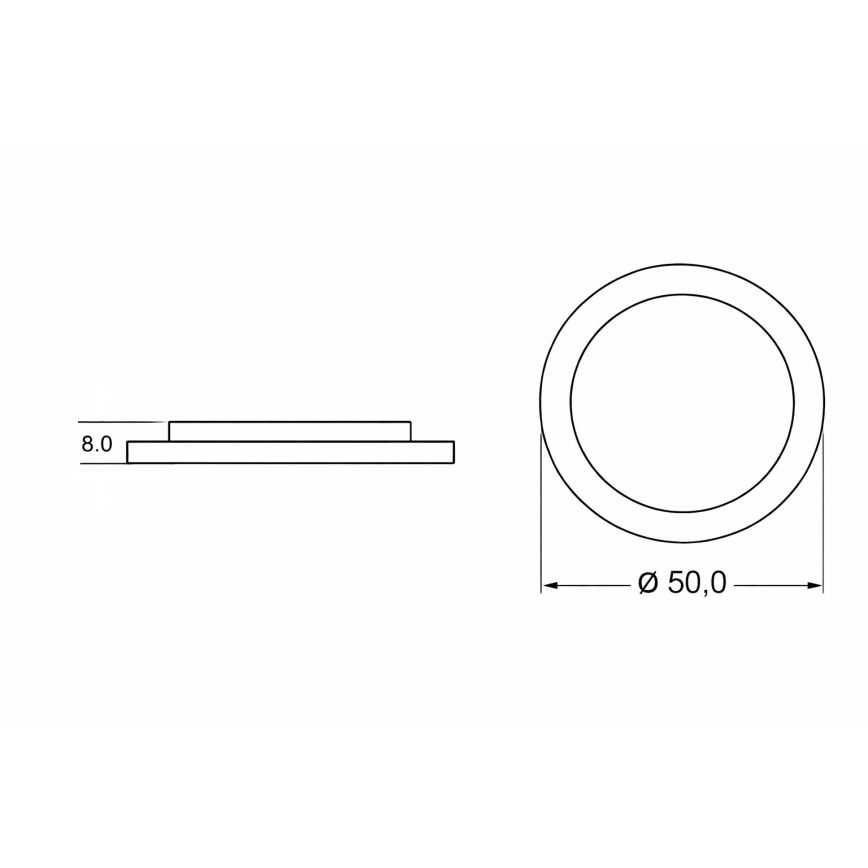 Brilagi - Candeeiro de tecto infantil LED THUNDER LED/90W/230V 3000/4500/6000K Ø 50 cm